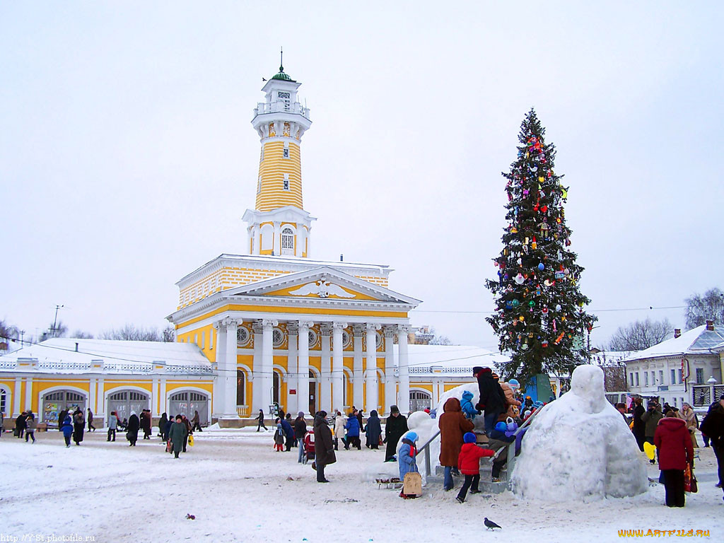 Обои Кострома. Зимние гуляния на Сковородке Города - Здания, дома, обои для  рабочего стола, фотографии кострома, зимние, гуляния, на, сковородке,  города, здания, дома Обои для рабочего стола, скачать обои картинки  заставки на